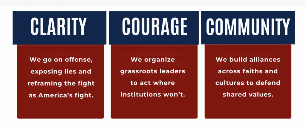 The Jewish community deserves better. We need strong, proud, and courageous Jewish leaders who are unafraid to fight and who are not ideologically conflicted. - 1 3Cs