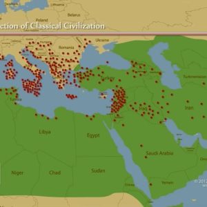 Islam’s battles against European civilization, stretching into Central Asia (622 – 1922 C.E.).